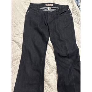 WOMEN'S JR'S SIZE 11/12 MECCA FEMME DARK WASH EMBROIDERED